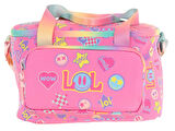 Kaukko Kids Thermo Isı Yalıtımlı Kız Çocuk Lol Baskılı Pembe Beslenme Çantası L7237 (İki Bölmeli)