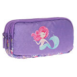 Kaukko Kids&Love 3 Bölmeli Kalem Çantası Layer Mermaid L8111