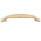 Kaktüs Kulp Altın-Beyaz 96mm (2 Adet)