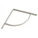 Raf Altı Metal 24cm - 2 Adet Beyaz