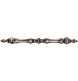 Şehzade Kulp Antik Gümüş 224mm (2 Adet)