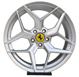 Jant Göbek Arma Ferrari Sticker 4'lü Set