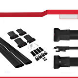 Ara Atkı Tavan Barı Fly Model 122cm Siyah (2 Adet)