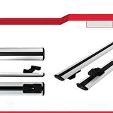 Ara Atkı Tavan Barı Basic Model 118cm Gri (2 Adet)