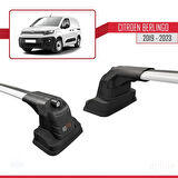 Citroen Berlingo 2019-2023 Arası ile Uyumlu ACE-3 Ara Atkı Tavan Barı Siyah (2 Adet)