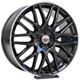 Jant Göbek Arma İthal Metal Sticker TOPCAR Racing Dizayn