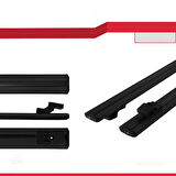 Ara Atkı Tavan Barı Basic Model 118cm Siyah (2 Adet)