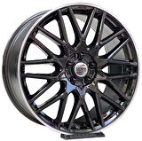 Jant Göbek Arma İthal Metal Sticker Storm Racing Dizayn