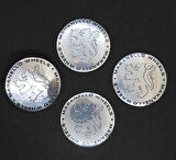 Jant Göbek Arma İthal Metal Sticker Maranello Dizayn