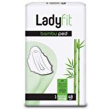 Lady Fit Bambu Normal Hijyenik Ped 48 Adet