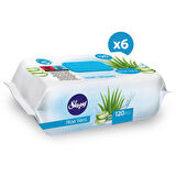 Sleepy Aloe Vera Islak Havlu 6x120 (720 Yaprak)