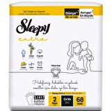 Sleepy Extra Bebek Bezi 2 Numara 68'li Ekonomik Paket 