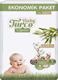 Bebek Bezi Doğadan Ekonomik Paketi No:4 48'li Babyturco