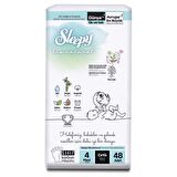 Sleepy Bio Natural 4 Numara Tekli Maxi 48'li