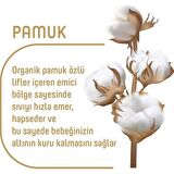 Pure Baby Organic 4 Numara Maxi 192'li Cırtlı Bez