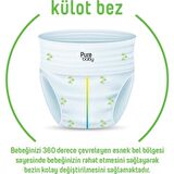 Pure Baby Organic 5 Numara Junior 120'li Külot Bez
