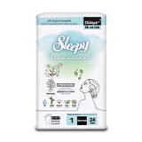 Sleepy Bio Natural Premium Plus Normal Hijyenik Ped 24 Adet