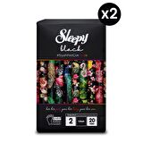 Sleepy Black Premium Plus Uzun Hijyenik Ped 40 Adet