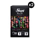 Sleepy Black Premium Plus Gece Hijyenik Ped 36 Adet