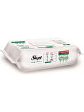 Sleepy Easy Clean Beyaz Sabun Katkılı Yüzey Temizlik Havlusu&Mendili 2x100 (200 Yaprak)