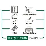 Sleepy Easy Clean Yüzey Temizlik Havlusu&Mendili 3X100 (300 Yaprak)