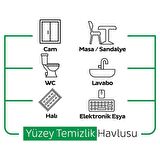 Sleepy Easy Clean Beyaz Sabun Katkılı Yüzey Temizlik Havlusu 3x100 (300 Yaprak)