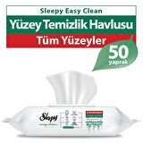 Sleepy Easy Clean 50 li Yüzey Temizlik Havlusu 2 ADET