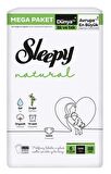 Sleepy Natural 6 Numara X Large 88'li Cırtlı Bez