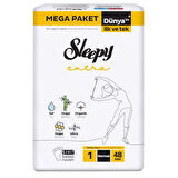 Sleepy Extra Ultra İnce Hijyenik Ped Normal 48 li x 12 Paket