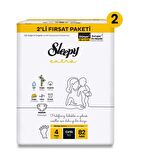 Sleepy Extra Günlük Aktivite 2'li Ekonomik Fırsat Paketi Bebek Bezi 4 Numara Maxi 164 Adet