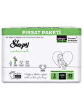 Sleepy Natural Fırsat Paketi Bebek Bezi 3 Midi Numara 42 Adet