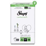 Sleepy Natural 6 Numara X Large 92'li Külot Bez