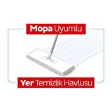 Sleepy Easy Clean Beyaz Sabun Katkılı Mopa Uyumlu Yer Temizlik Havlusu&Mendili 3x50 (150 Yaprak)