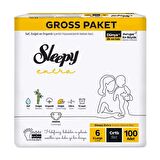 Sleepy Extra Günlük Aktivite Gross Paket Bebek Bezi 6 Numara Xlarge 100 Adet