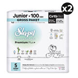 Sleepy Bio Natural Premium Plus Gross Paket Bebek Bezi 5 Numara Junior 200 Adet