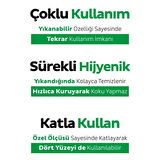 Sleepy Bio Çözünür Yüzey Temizlik Havlusu&Mendili Çay Ağacı&Misket Limonu 50 Yaprak