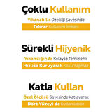 Sleepy Bio Çözünür Yüzey Temizlik Havlusu&Mendili Karanfil&Tarçın 3x50 (150 Yaprak)