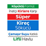 Sleepy Easy Clean Süper Kireç Sökücü Yüzey Temizlik Havlusu&Mendili 2x30 (60 Yaprak)