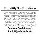 Sleepy Easy Clean Orkide Bahçesi Yüzey Temizlik Havlusu&Mendili 6x100 (600 Yaprak)