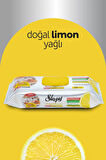 Sleepy Easy Clean Süper Mutfak Havlusu Limon Yağlı 50'li