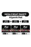 Sleepy Black Premium Plus Hijyenik Ped Mega Fırsat Paketi Gece 96 Adet
