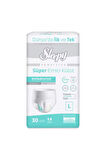 Sleepy Sensitive Antibakteriyel Emici Külot Large 30 Adet