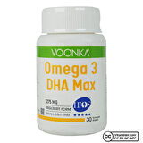 Voonka Omega 3 DHA Max 1275 Mg 30 Kapsül - AROMASIZ