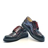 Hidra Siyah Rugan Bağcıklı Günlük Erkek Çocuk Ayakkabı