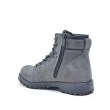 Griffon Hakiki Deri Fermuarlı Kışlık Unisex Çocuk Bot