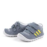 Rakerplus Hakiki Deri Gri İlk Adım Unisex Bebek Ayakkabısı