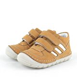 Rakerplus Hakiki Deri Taba İlk Adım Unisex Bebek Ayakkabısı