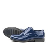 Rakerplus Lacivert Rugan Bağcıklı Oxford Çocuk Okul Ayakkabısı