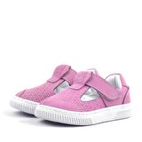 Rakerplus Hakiki Deri Pembe Cırtlı Bebek Sneaker Sandalet