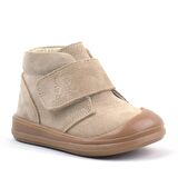 Rakerplus Hakiki Deri Vizon Cırtlı Unisex Bebek Bot